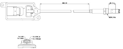 NOx Sensor for DAF (post cat)