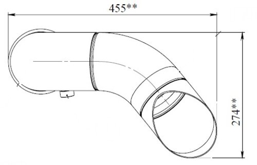 Exhaust Pipe for Scania