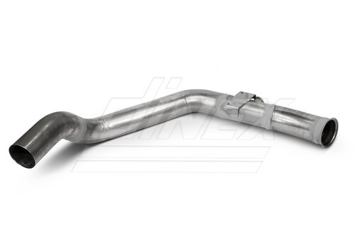 Exhaust Pipe w. Flex, D2S+ for Iveco