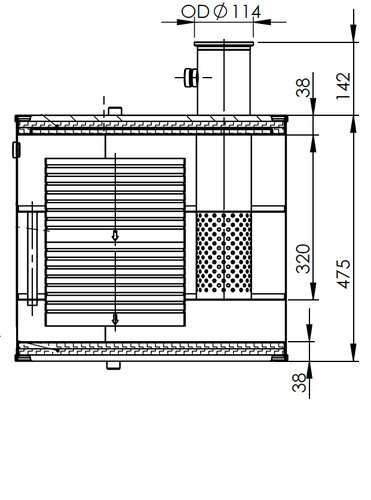 Silencer for VDL