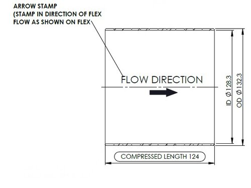 Exhaust Flex, D2S+ for Volvo