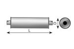 Silencer for Ford, ALU