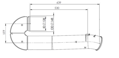 Pipe for DAF