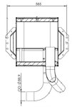 Silencer for Mercedes, E-line