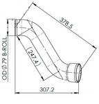 Exhaust Pipe for Freightliner