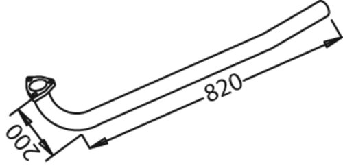 TUBE-AVANT TUBE-360.490.0719 MERCEDES