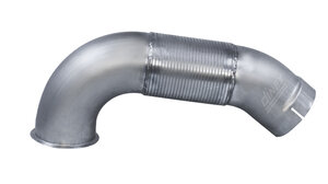 Exhaust Pipe w. Flex, D3S for International