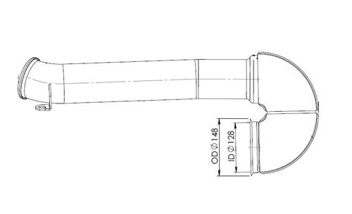 Pipe for DAF