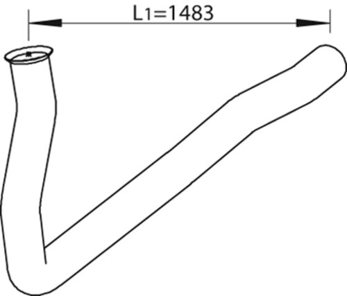 Pipe for Renault