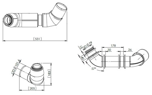 Pipe for DAF