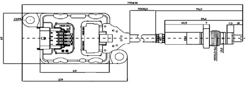 NOx Sensor for Volvo (PRE SCR)