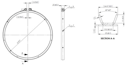 Exhaust Clamp for Caterpillar