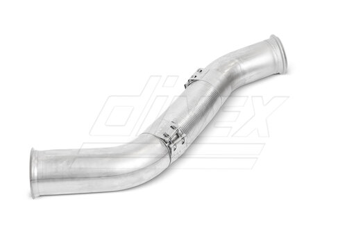 Exhaust Pipe w. Flex, D2S+ for DAF, E-line