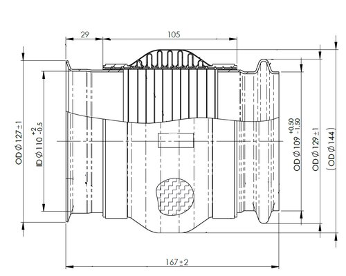 Flex Pipe for MAN