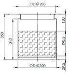 INSERT SILENCIEUX FAP RECON-IVECO-5801651207