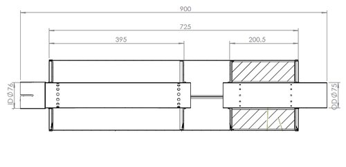 Silencer for Iveco