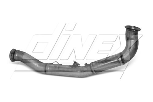 Exhaust Pipe w. Flex, D3S for Renault