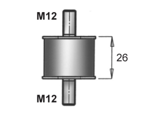 ACCESSOIRE SILENTBLOC-BOVA-DAF-UNIVERSEL-1405498