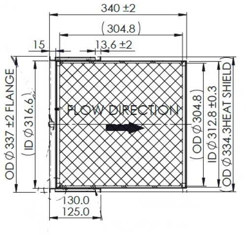 DPF for Mack/Volvo - Reconditioned