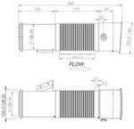 Exhaust Pipe w. Flex, D3S for Scania