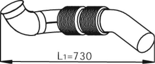 Pipe for Mercedes