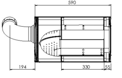 Silencer for Iveco