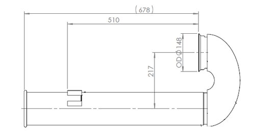 Pipe for DAF