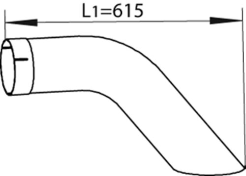 TUBE ARRIERE-MERCEDES-632.490.0210