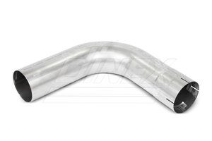 90° Exhaust Bend, OD/ID=127/128, L=415, ALU