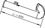 TUBE ARRIERE-DAF-1611175