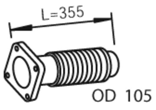 Pipe for Iveco