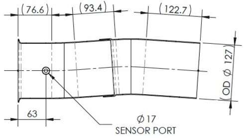 Exhaust Pipe for International