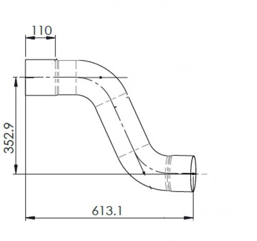 Exhaust Pipe for Volvo