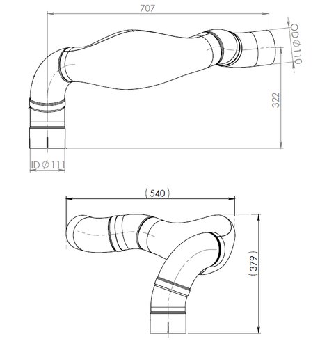 TUBE AVANT-MAN-81.15205.5292