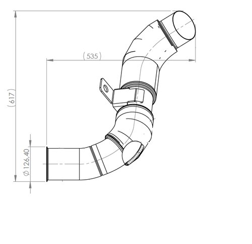 Pipe for Scania