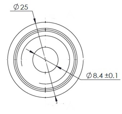 Universal Fitting, M16X1,5 / Ø8,2