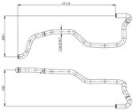 Water Coolant Pipe for Iveco