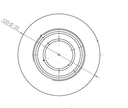 Universal Fitting, M14X1,5 / Ø7,5