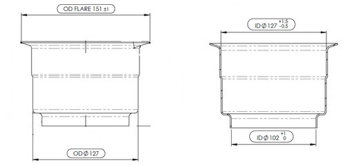 Exhaust Bellow for International