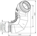 Insulated Exhaust Pipe for DAF