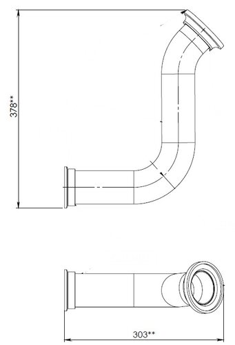 Exhaust Pipe for DAF