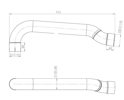 TUBE AVANT-MAN-81.15204.0699