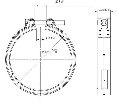 VeeFit Clamp for MAN/Scania