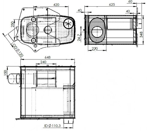 Silencer for MAN