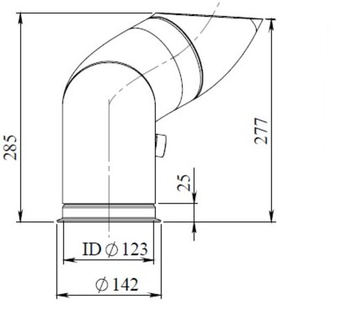 Exhaust Pipe for Scania