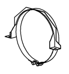 ACCESSOIRE SANGLE FIXATION-LIEBHER-S.S. SUPPORT OPTARE OPTARE SOLO