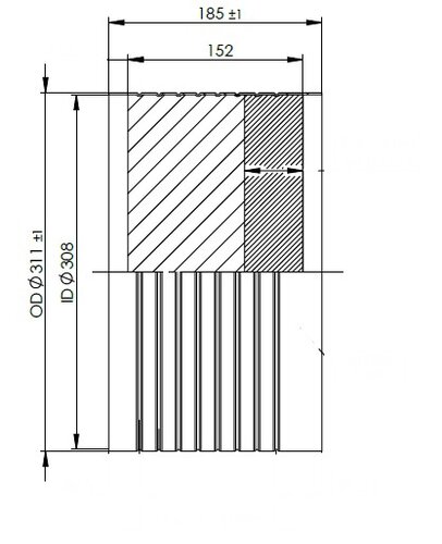 INSERT SILENCIEUX -IVECO- Euro 6 SCR+ASC