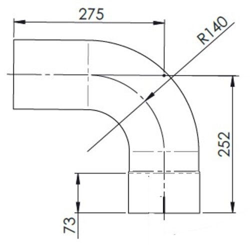 Exhaust Pipe for Volvo