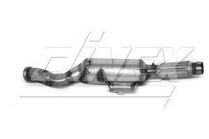 Catalytic Converter w. DOC & CHP-SIC for Mercedes