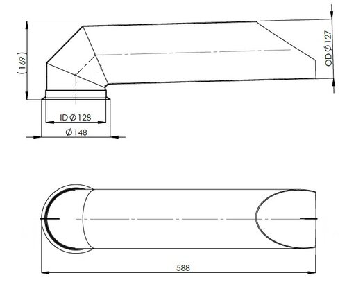 Exhaust Pipe for Iveco